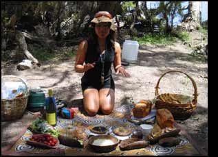 bushtucker picnic