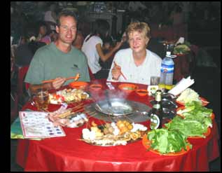 steamboat dinner